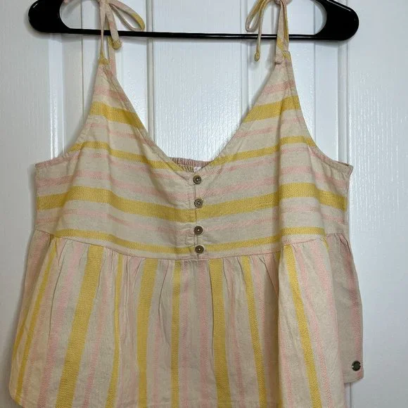 NWOT Roxy Women's Open Eyes Flowy Tank - Picture 4 of 8
